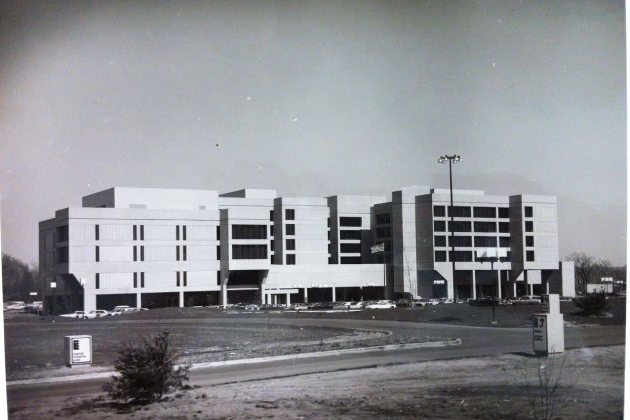 1975 image of Baptist Health East Opening Day